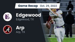 Recap: Edgewood  vs. Arp  2022