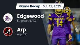 Recap: Edgewood  vs. Arp  2023