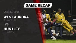 Recap: West Aurora  vs. Huntley  2016