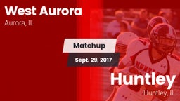 Matchup: West Aurora High vs. Huntley  2017