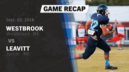 Recap: Westbrook  vs. Leavitt  2016