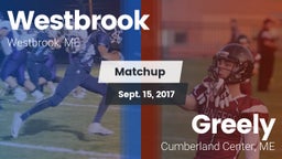 Matchup: Westbrook High vs. Greely  2017