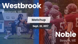 Matchup: Westbrook High vs. Noble  2017
