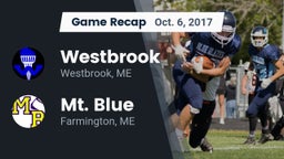 Recap: Westbrook  vs. Mt. Blue  2017