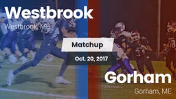 Matchup: Westbrook High vs. Gorham  2017