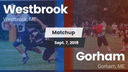 Matchup: Westbrook High vs. Gorham  2018