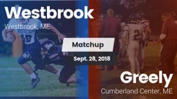 Matchup: Westbrook High vs. Greely  2018