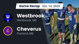 Recap: Westbrook  vs. Cheverus  2023