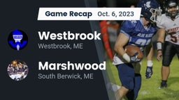 Recap: Westbrook  vs. Marshwood  2023