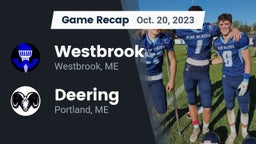 Recap: Westbrook  vs. Deering  2023