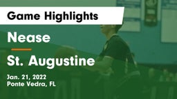 Nease  vs St. Augustine Game Highlights - Jan. 21, 2022