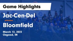 Jac-Cen-Del  vs Bloomfield  Game Highlights - March 12, 2022