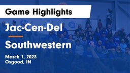 Jac-Cen-Del  vs Southwestern  Game Highlights - March 1, 2023