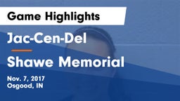Jac-Cen-Del  vs Shawe Memorial Game Highlights - Nov. 7, 2017