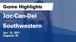 Jac-Cen-Del  vs Southwestern  Game Highlights - Jan. 15, 2021