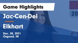 Jac-Cen-Del  vs Elkhart  Game Highlights - Dec. 28, 2021