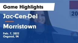 Jac-Cen-Del  vs Morristown  Game Highlights - Feb. 7, 2022