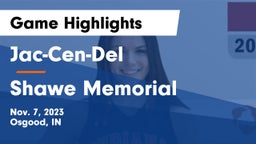 Jac-Cen-Del  vs Shawe Memorial  Game Highlights - Nov. 7, 2023