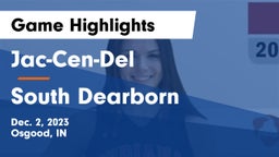 Jac-Cen-Del  vs South Dearborn  Game Highlights - Dec. 2, 2023
