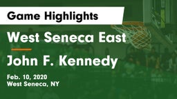 West Seneca East  vs John F. Kennedy Game Highlights - Feb. 10, 2020