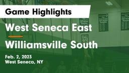 West Seneca East  vs Williamsville South  Game Highlights - Feb. 2, 2023