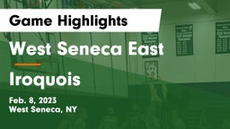 West Seneca East  vs Iroquois  Game Highlights - Feb. 8, 2023
