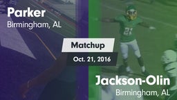 Matchup: Parker  vs. Jackson-Olin  2016