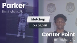 Matchup: Parker  vs. Center Point  2017