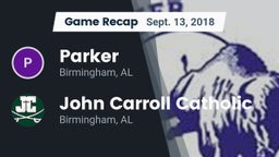 Recap: Parker  vs. John Carroll Catholic  2018