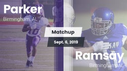 Matchup: Parker  vs. Ramsay  2019