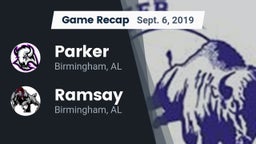 Recap: Parker  vs. Ramsay  2019