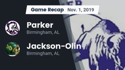 Recap: Parker  vs. Jackson-Olin  2019