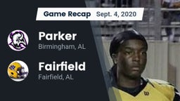 Recap: Parker  vs. Fairfield  2020