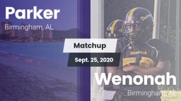 Matchup: Parker  vs. Wenonah  2020