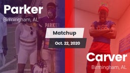 Matchup: Parker  vs. Carver  2020