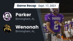 Recap: Parker  vs. Wenonah  2021