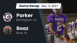 Recap: Parker  vs. Boaz  2021