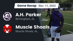 Recap: A.H. Parker  vs. Muscle Shoals  2022