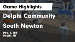 Delphi Community  vs South Newton Game Highlights - Dec. 4, 2021