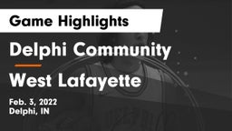 Delphi Community  vs West Lafayette  Game Highlights - Feb. 3, 2022