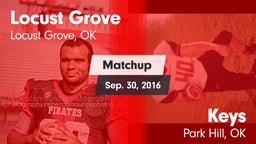 Matchup: Locust Grove High vs. Keys  2016