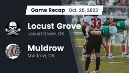 Recap: Locust Grove  vs. Muldrow  2023