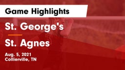 St. George's  vs St. Agnes Game Highlights - Aug. 5, 2021