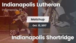 Matchup: Indianapolis vs. Indianapolis Shortridge  2017