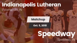 Matchup: Indianapolis vs. Speedway  2018