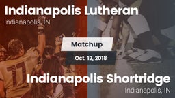 Matchup: Indianapolis vs. Indianapolis Shortridge  2018