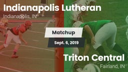 Matchup: Indianapolis vs. Triton Central  2019