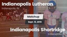 Matchup: Indianapolis vs. Indianapolis Shortridge  2019