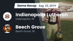 Recap: Indianapolis Lutheran  vs. Beech Grove  2019