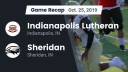 Recap: Indianapolis Lutheran  vs. Sheridan  2019